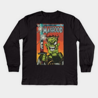 MAHFOOD!! Kids Long Sleeve T-Shirt